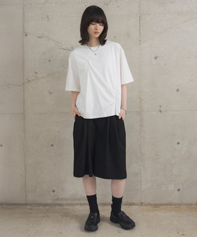 Tuck-Detail T-Shirt / タックディテールTシャツ