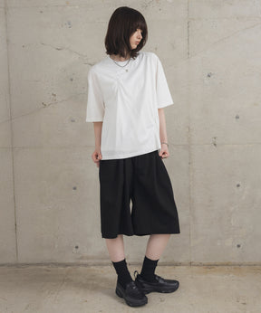 Tuck-Detail T-Shirt / タックディテールTシャツ