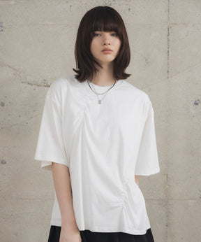 Tuck-Detail T-Shirt / タックディテールTシャツ