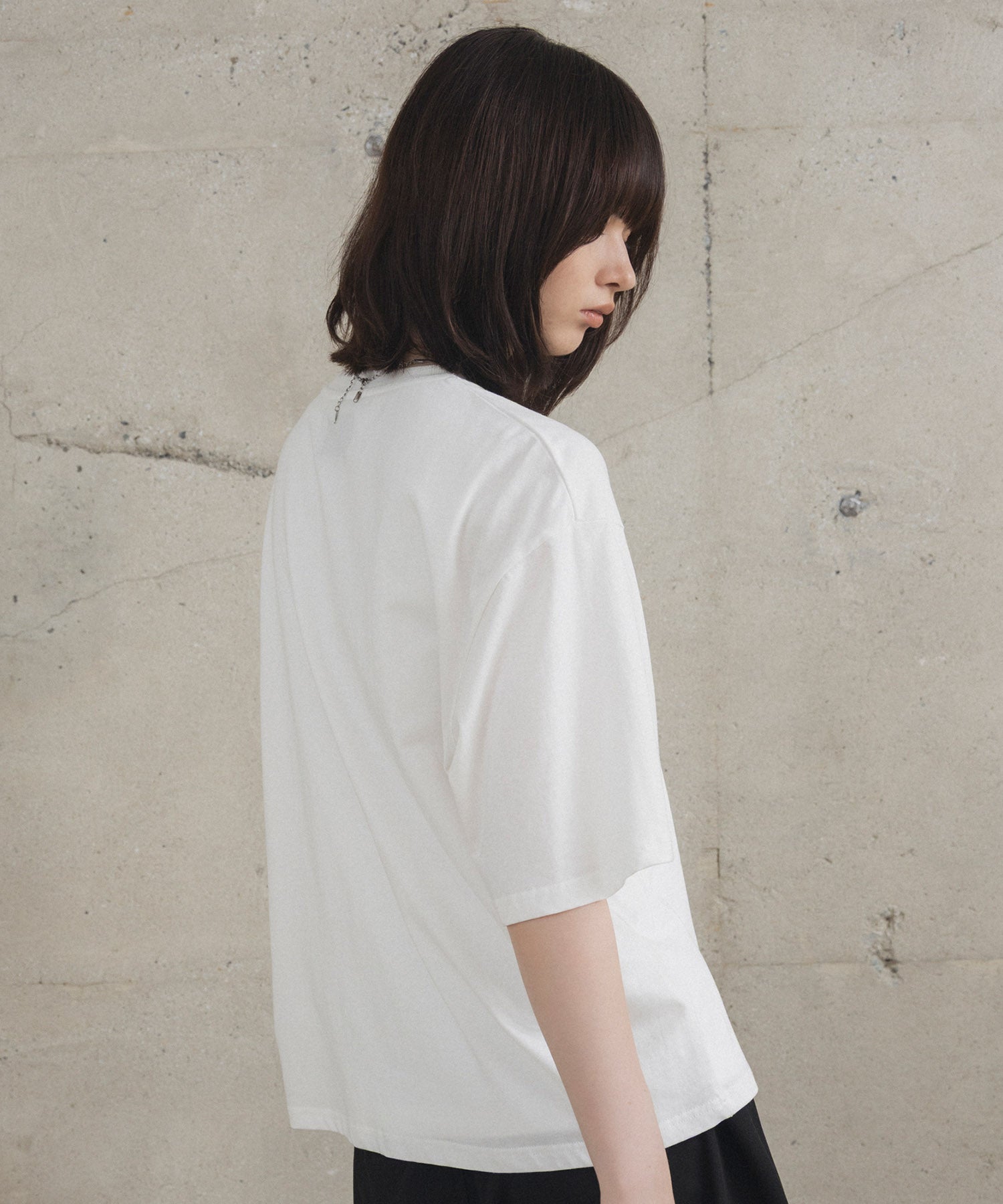 Tuck-Detail T-Shirt / タックディテールTシャツ