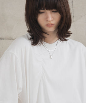 Tuck-Detail T-Shirt / タックディテールTシャツ
