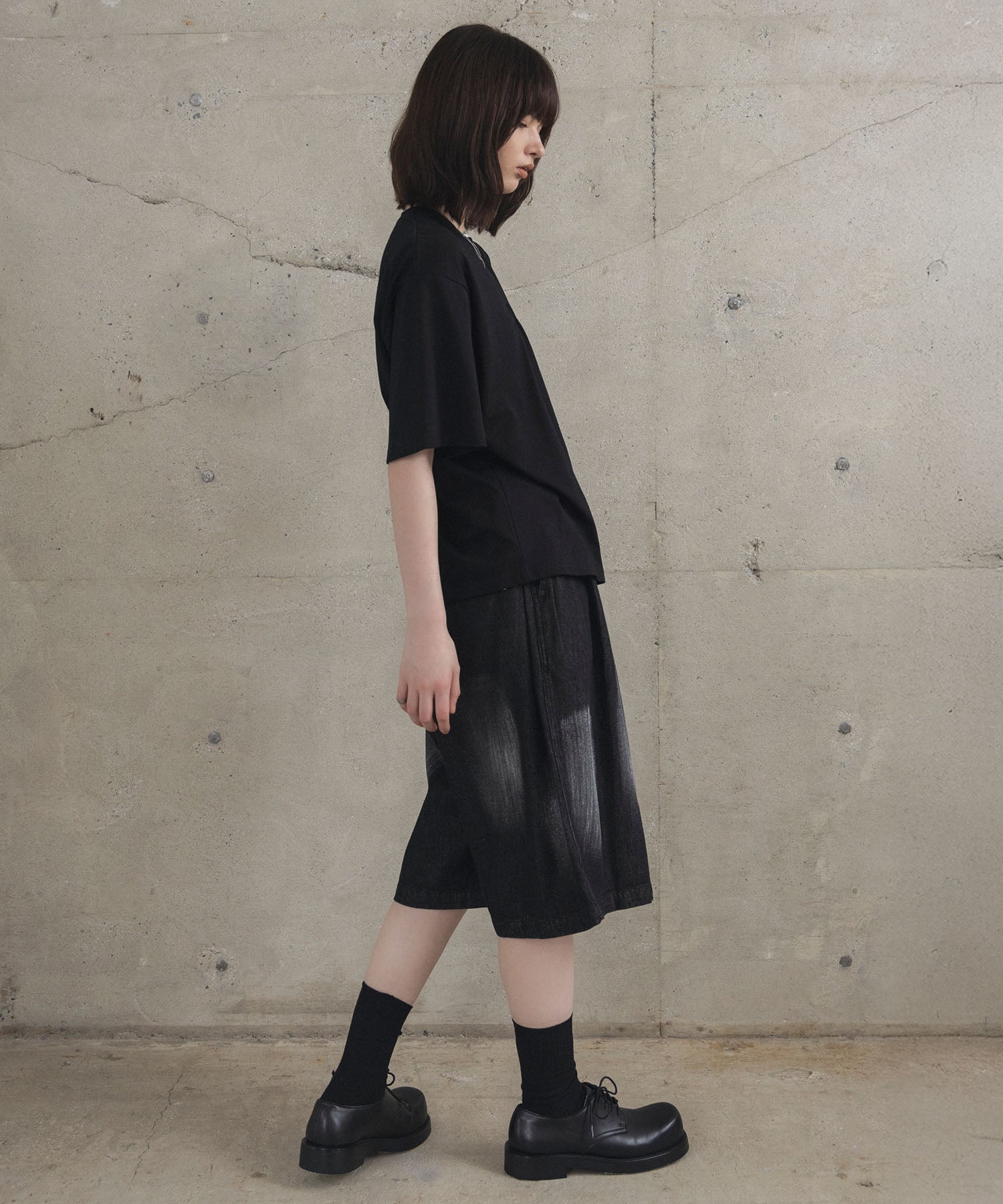 Tuck-Detail T-Shirt / タックディテールTシャツ