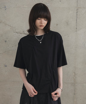 Tuck-Detail T-Shirt / タックディテールTシャツ