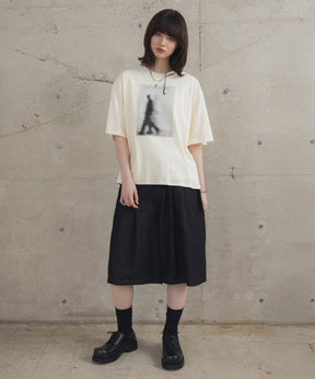 Neck Stitch Photo Graphic T-Shirt / ネックステッチ 写真グラフィックTシャツ