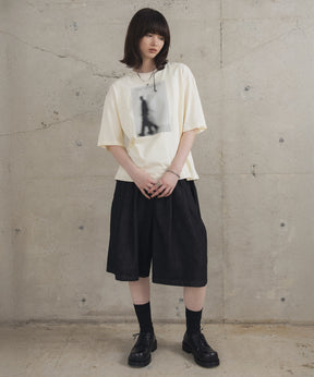 Neck Stitch Photo Graphic T-Shirt / ネックステッチ 写真グラフィックTシャツ