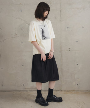 Neck Stitch Photo Graphic T-Shirt / ネックステッチ 写真グラフィックTシャツ