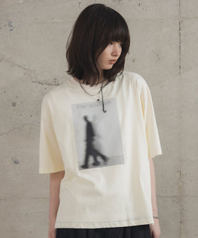 Neck Stitch Photo Graphic T-Shirt / ネックステッチ 写真グラフィックTシャツ