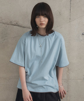 Neck Detail Plain T-Shirt / ネックディテール Tシャツ