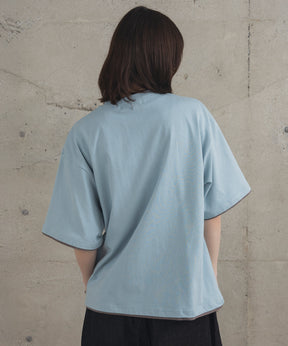 Neck Detail Plain T-Shirt / ネックディテール Tシャツ