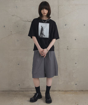 Neck Stitch Photo Graphic T-Shirt / ネックステッチ 写真グラフィックTシャツ