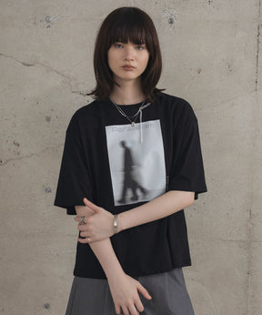 Neck Stitch Photo Graphic T-Shirt / ネックステッチ 写真グラフィックTシャツ