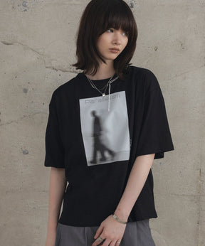 Neck Stitch Photo Graphic T-Shirt / ネックステッチ 写真グラフィックTシャツ