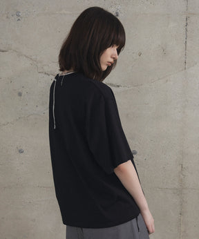 Neck Stitch Photo Graphic T-Shirt / ネックステッチ 写真グラフィックTシャツ