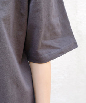 25SS ハートワンポイント刺繍 半袖Tシャツ