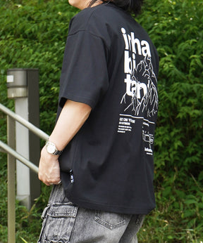 25SS【INHABITANT】ビッグシルエット バックプリント半袖Tシャツ