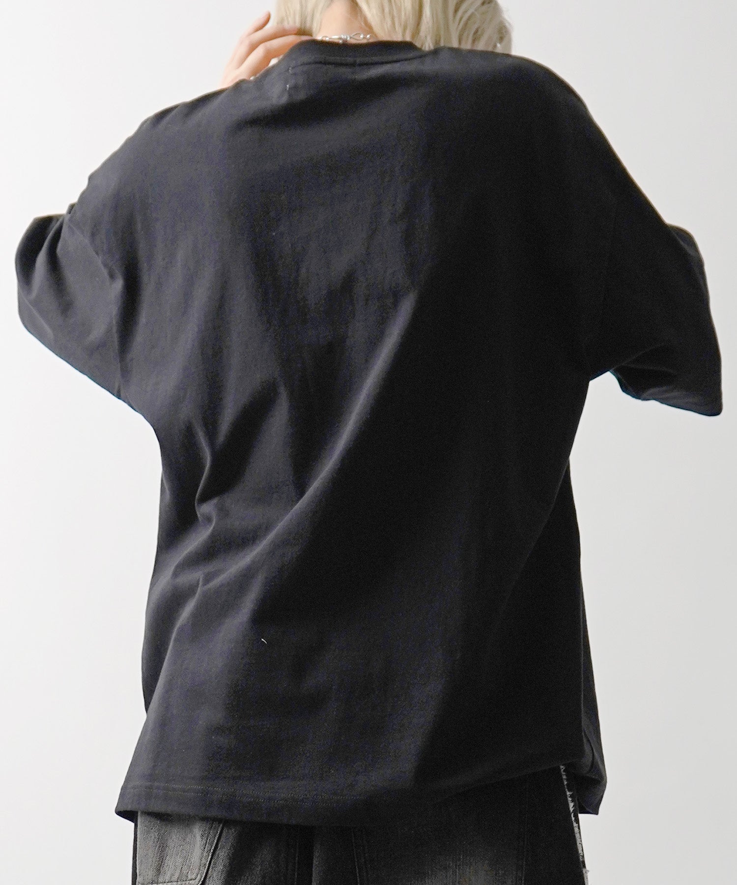 25SS【HONDA / ホンダ】ワンポイントプリント ボックスシルエット 半袖Tシャツ
