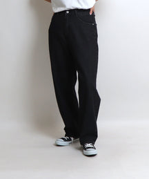 ベーシックストレートデニムパンツ