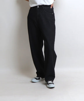 ベーシックストレートデニムパンツ