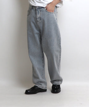 ベーシックストレートデニムパンツ