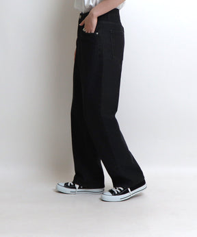 ベーシックストレートデニムパンツ
