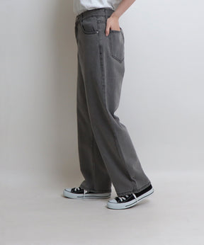 ベーシックストレートデニムパンツ