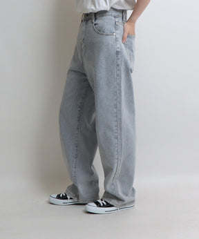 ベーシックストレートデニムパンツ