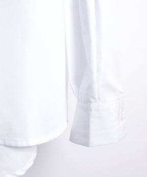 スリーブタック ルーズシルエットオーバーシャツ