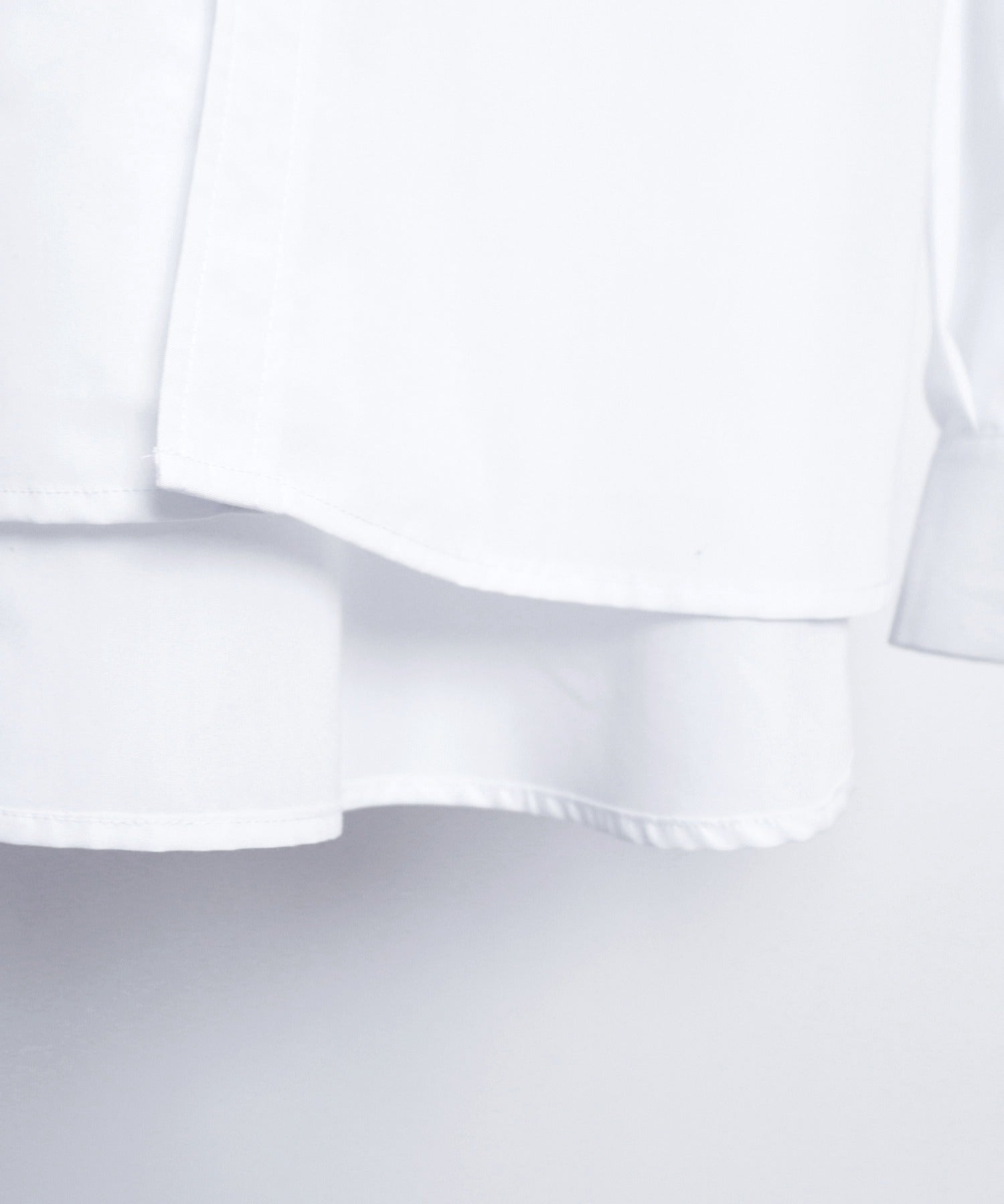 スリーブタック ルーズシルエットオーバーシャツ