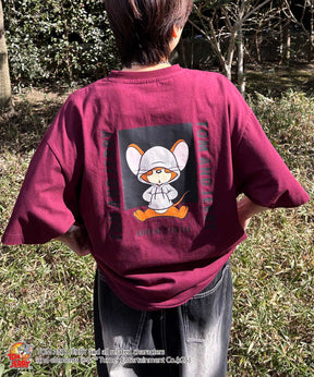 25SS【TOM&JERRY / トムトジェリー】ジェリー ビッグシルエットバックプリントTシャツ