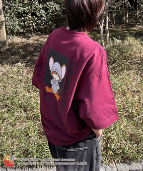 25SS【TOM&JERRY / トムトジェリー】ジェリー ビッグシルエットバックプリントTシャツ