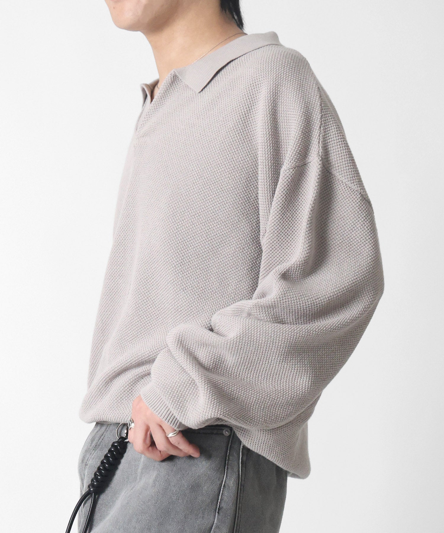 スキッパー ベーシックニット