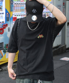 25SS【AIRWALK】ヴィンテージライク ハードグラフィック ボックスシルエット半袖Tシャツ