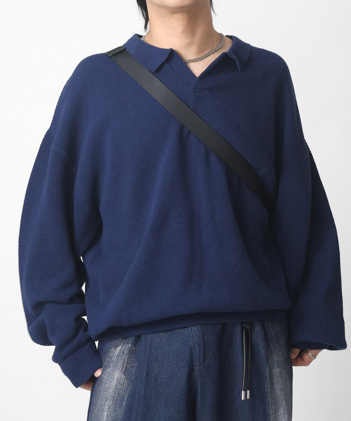 スキッパー ベーシックニット