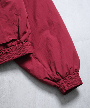 バックプリント ナイロン 中綿ブルゾン