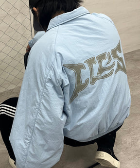 バックプリント ナイロン 中綿ブルゾン