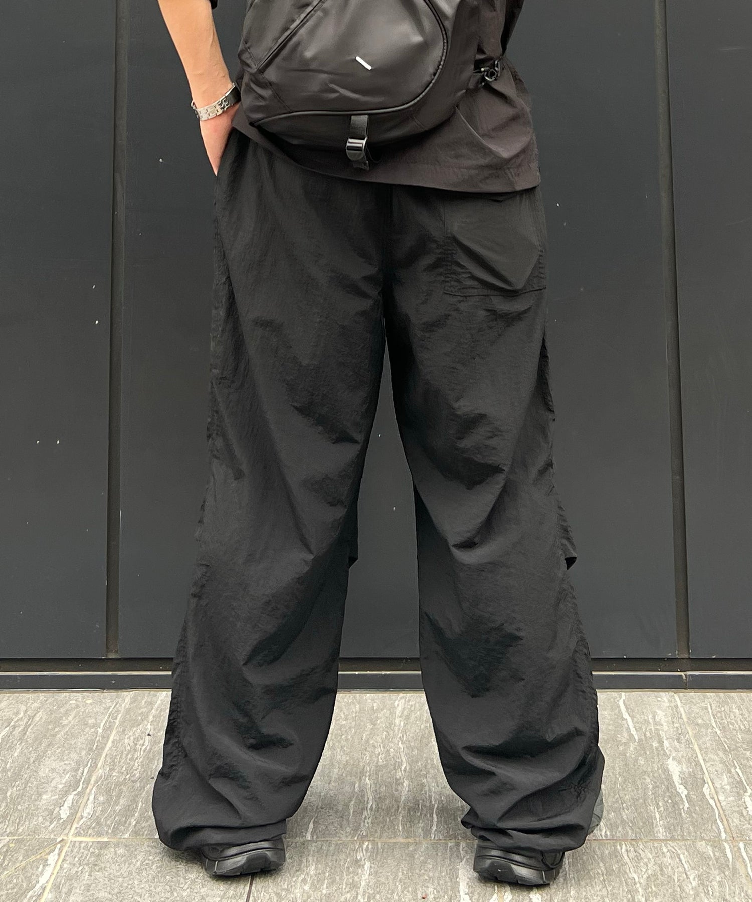 25SS【セットアップ対応】ゴープコア ナイロンパンツ / パラシュートパンツ