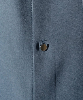 25SS ドレープとろみ クレリック ビッグシルエット半袖シャツ