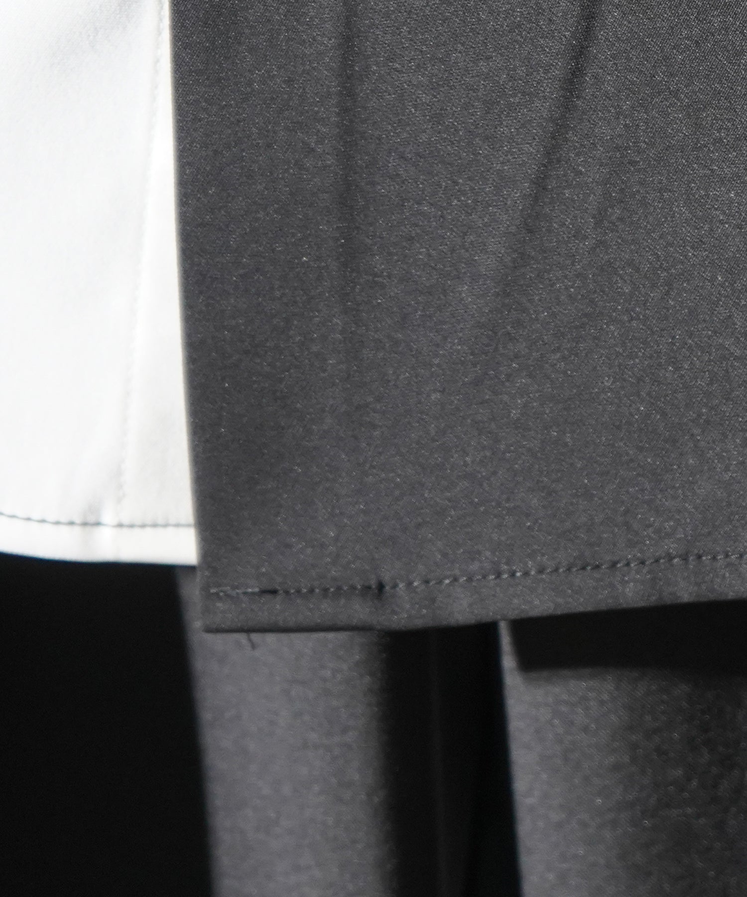 25SS ドレープとろみ クレリック ビッグシルエット半袖シャツ