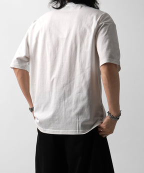 25SS アブストラクト絵画 フロントプリント 半袖Tシャツ