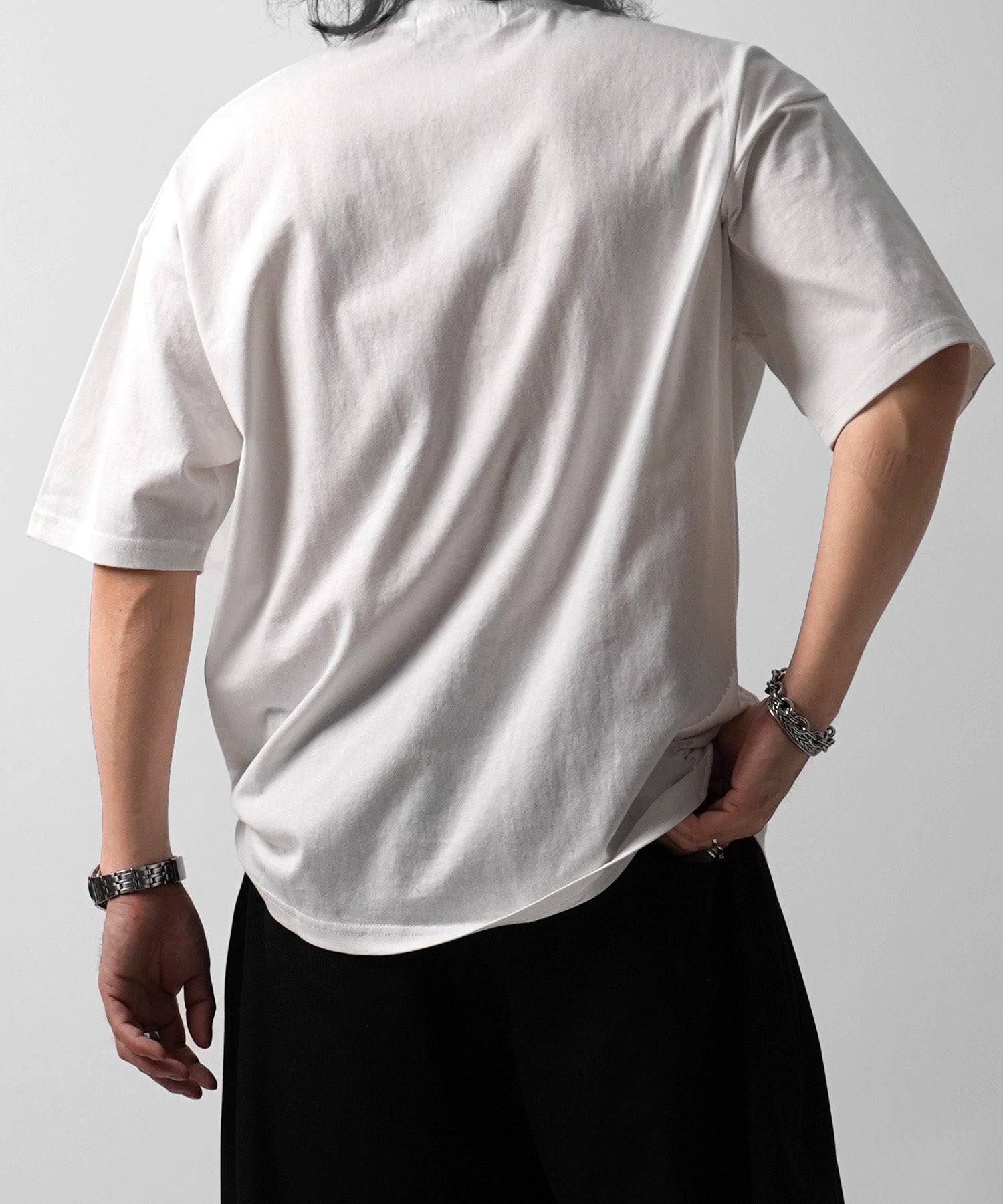 25SS アブストラクト絵画 フロントプリント 半袖Tシャツ