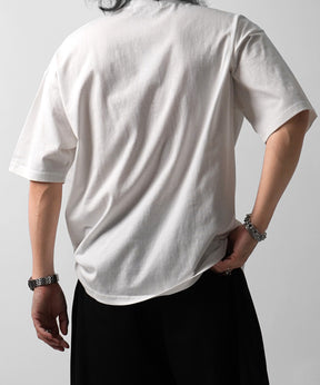 25SS アブストラクト絵画 フロントプリント 半袖Tシャツ