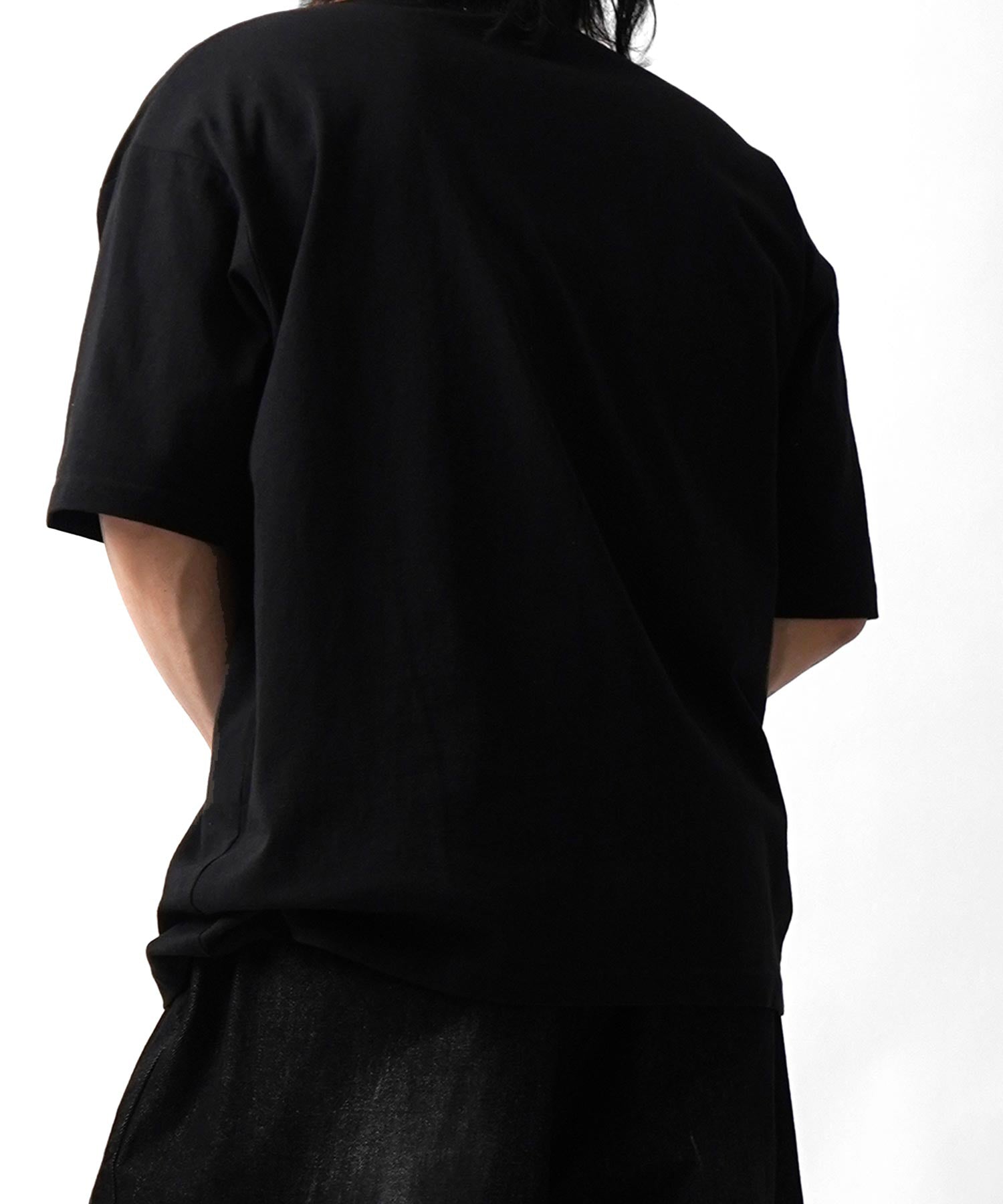 25SS アブストラクト絵画 フロントプリント 半袖Tシャツ