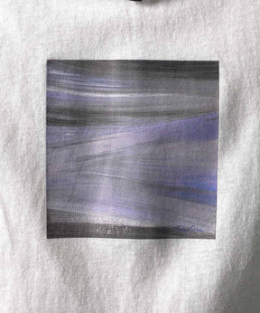 25SS アブストラクト絵画 フロントプリント 半袖Tシャツ