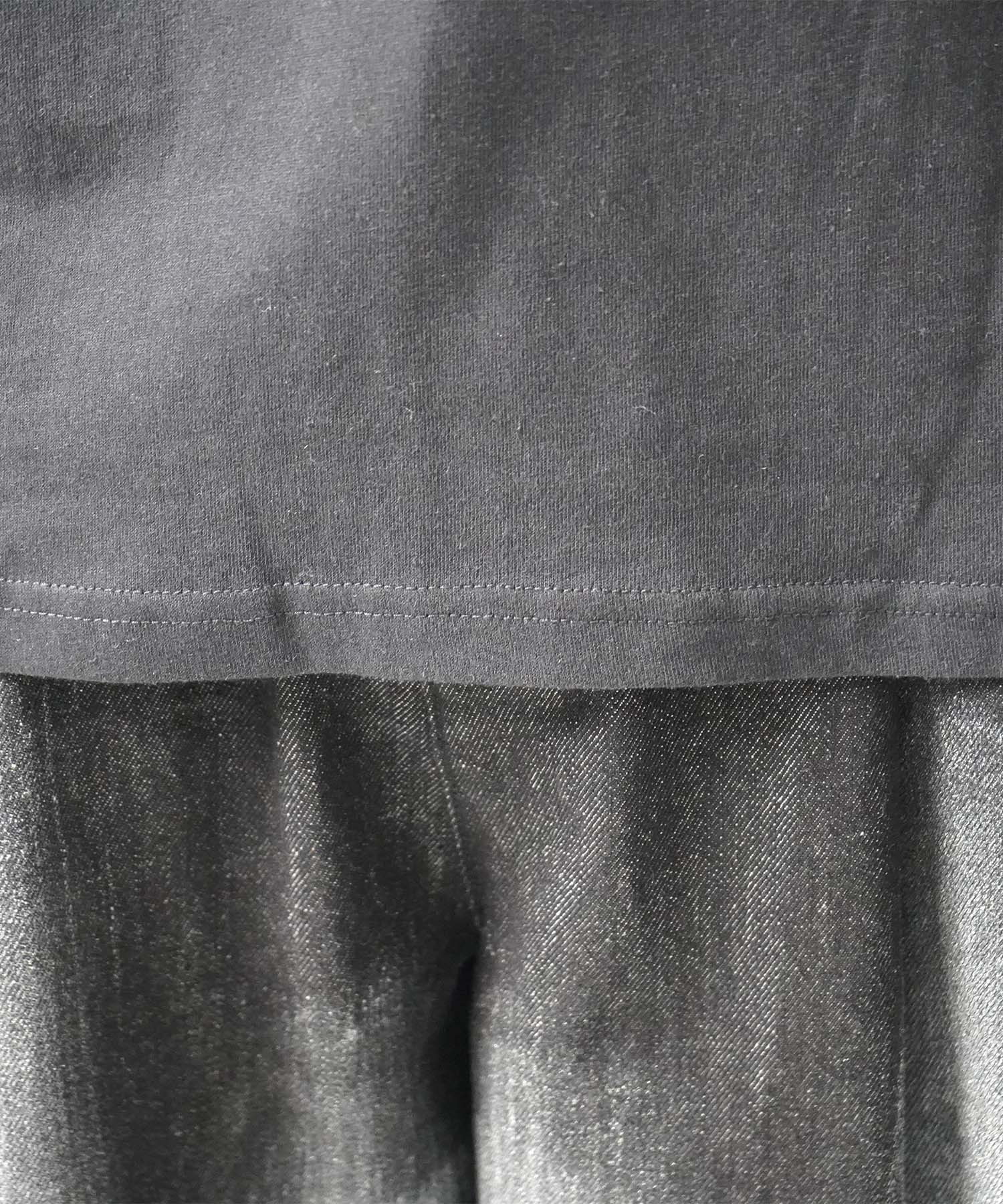 25SS アブストラクト絵画 フロントプリント 半袖Tシャツ