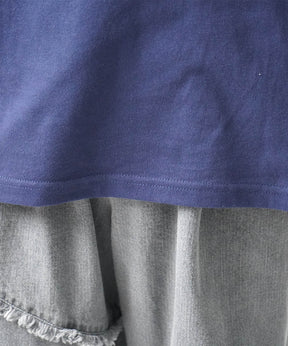 25SS アブストラクト絵画 フロントプリント 半袖Tシャツ