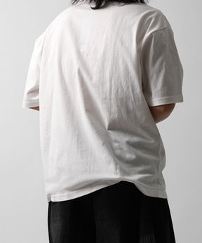 25SS アブストラクト絵画 フロントプリント 半袖Tシャツ