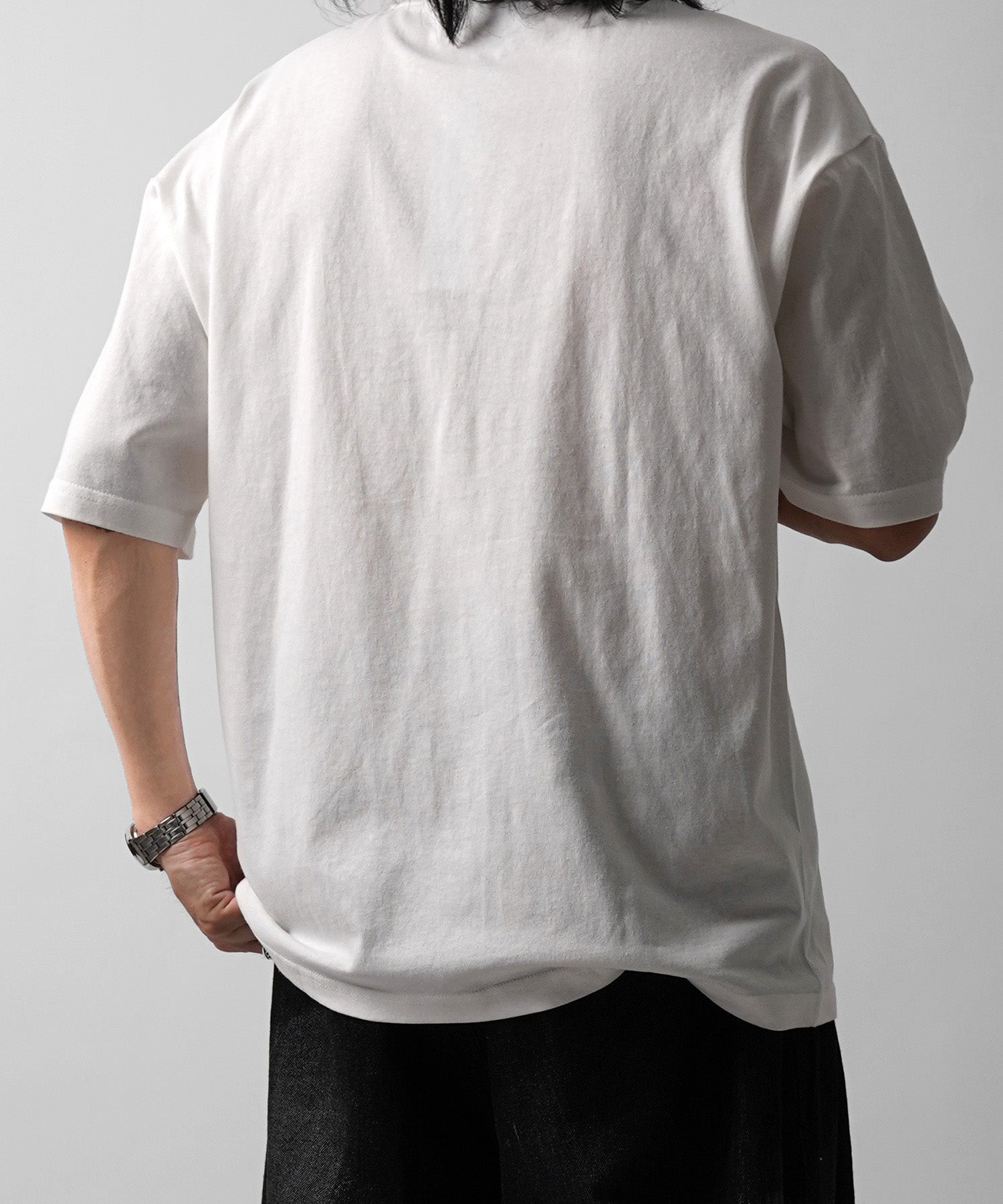 25SS アブストラクト絵画 フロントプリント 半袖Tシャツ