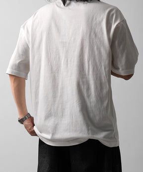 25SS アブストラクト絵画 フロントプリント 半袖Tシャツ