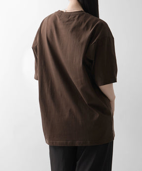 25SS アブストラクト絵画 フロントプリント 半袖Tシャツ