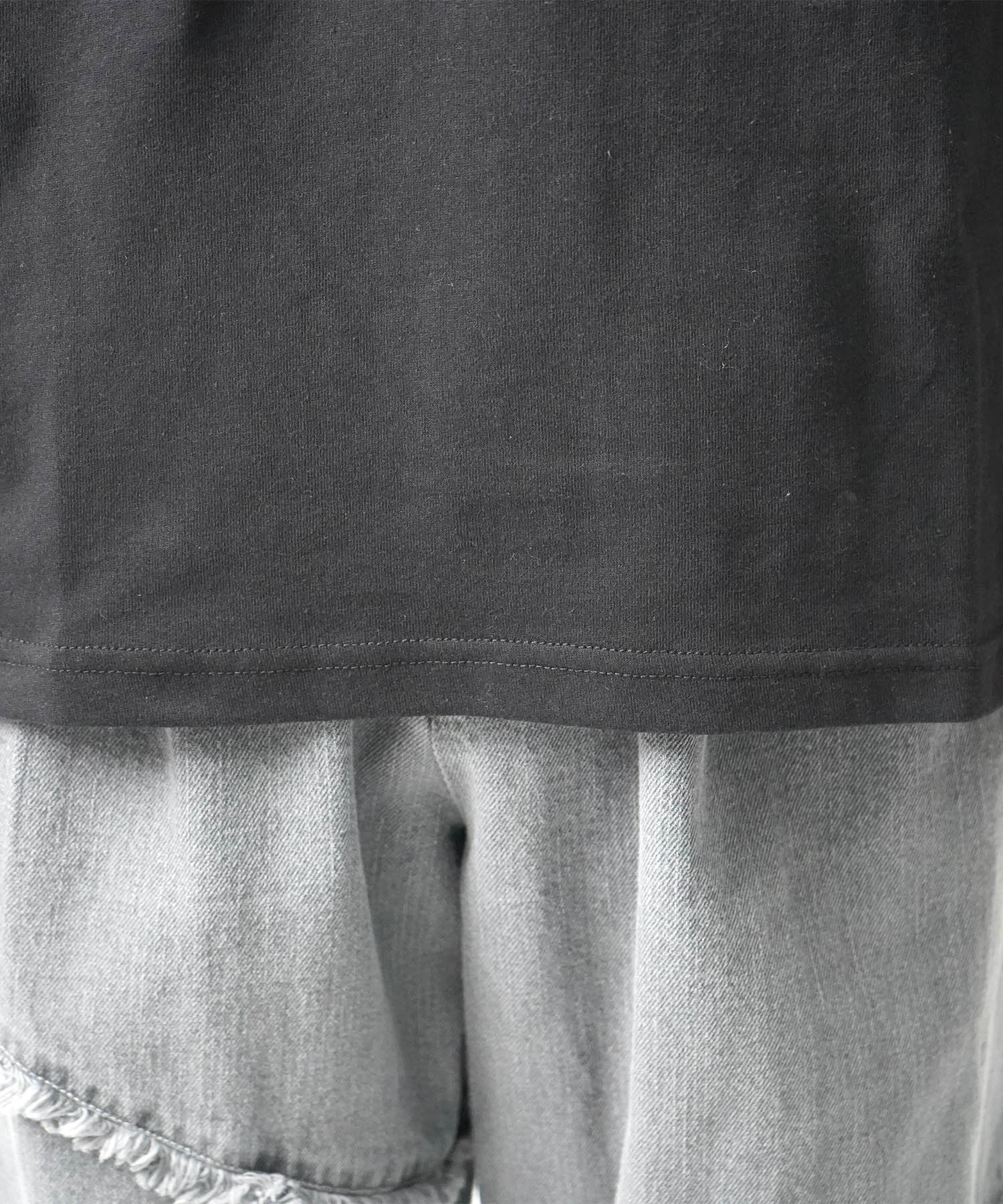 25SS アブストラクト絵画 フロントプリント 半袖Tシャツ